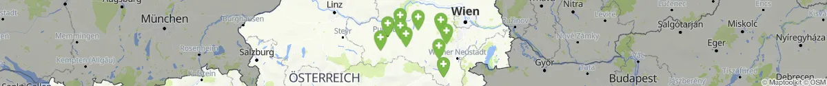 Kartenansicht für Apotheken-Notdienste in der Nähe von Türnitz (Lilienfeld, Niederösterreich)